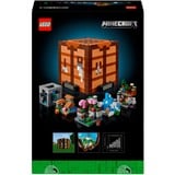 LEGO Minecraft Mesa de Trabajo, Juegos de construcción Juego de construcción, 18 año(s), Plástico, 1195 pieza(s), 1,19 kg