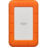 LaCie Rugged Secure disco duro externo 2000 GB Naranja, Blanco, Unidad de disco duro blanco/Naranja, 2000 GB, 2.5", 3.2 Gen 1 (3.1 Gen 1), Naranja, Blanco