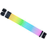 Lian Li Cable de extensión Strimer Strimer Wireless CPU 2x8-Pin, PW8-1W-CPU, Cable alargador 