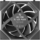 Lian Li UNI FAN TL LCD FLEX 120 Wireless, Ventilador negro