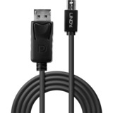 Lindy Cable Mini DP a DP negro