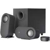 Logitech 980-001348 conjunto de altavoces 40 W Universal Grafito 2.1 canales 10 W Bluetooth, Altavoces de PC negro, 2.1 canales, 40 W, Universal, Grafito, 80 W, Inalámbrico