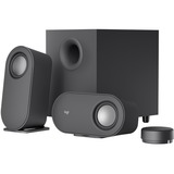 Logitech Z407 conjunto de altavoces 40 W Universal Grafito 2.1 canales 10 W Bluetooth, Altavoces de PC negro, 2.1 canales, 40 W, Universal, Grafito, 80 W, Inalámbrico