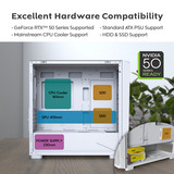 Montech X5M, Cajas de torre blanco