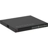 Netgear GSM4328 Gestionado L3 Gigabit Ethernet (10/100/1000) Energía sobre Ethernet (PoE) 1U Negro, Interruptor/Conmutador Gestionado, L3, Gigabit Ethernet (10/100/1000), Energía sobre Ethernet (PoE), Montaje en rack, 1U