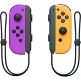 Nintendo Juego de 2 Joy-Con, Gamepad neón-púrpura/neón-naranja