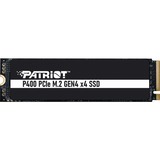Patriot P400 M.2 1000 GB PCI Express 4.0 NVMe, Unidad de estado sólido negro/blanco, 1000 GB, M.2
