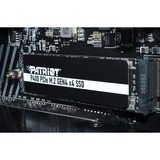 Patriot P400 M.2 1000 GB PCI Express 4.0 NVMe, Unidad de estado sólido negro/blanco, 1000 GB, M.2