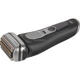 Procter & Gamble Series 9 Pro+ 9660CC Máquina de afeitar de láminas Recortadora Negro, Plata negro, Máquina de afeitar de láminas, Negro, Plata, Acero inoxidable, Botones, LED, AC/Batería