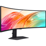 SAMSUNG S95UC pantalla para PC 124,5 cm (49") 5120 x 1440 Pixeles Dual QHD LCD Negro, Monitor LED negro, 124,5 cm (49"), 5120 x 1440 Pixeles, Dual QHD, LCD, 5 ms, Negro