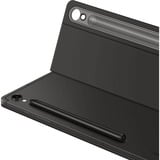 Samsung EF-DX720 QWERTZ Alemán Pogo pin Negro, Funda para tablet negro, QWERTZ, Alemán, Touchpad, Samsung, Galaxy Tab S9, Galaxy Tab S9 FE, Negro