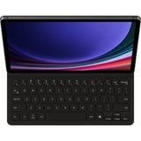 Samsung EF-DX720 QWERTZ Alemán Pogo pin Negro, Funda para tablet negro, QWERTZ, Alemán, Touchpad, Samsung, Galaxy Tab S9, Galaxy Tab S9 FE, Negro