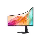 Samsung S95UC pantalla para PC 124,5 cm (49") 5120 x 1440 Pixeles Dual QHD LCD Negro, Monitor LED negro, 124,5 cm (49"), 5120 x 1440 Pixeles, Dual QHD, LCD, 5 ms, Negro