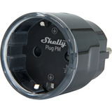 Shelly Plug PM Gen3, Enchufe negro