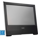 Shuttle X50V7 Intel® Celeron® 39,6 cm (15.6") 1366 x 798 Pixeles Pantalla táctil Pantalla y PC en un mismo equipo Negro, Barebone negro, 39,6 cm (15.6"), HD, Pantalla táctil, Intel® Celeron®, 1,8 GHz, Negro