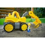 Simba Power-Worker Digger + Figurine, Vehículo de juguete amarillo/Gris, Digger, 2 año(s), Amarillo