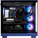 Thermaltake FTW V380XL 9070XT, Gaming-PC violeta/Transparente