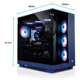 Thermaltake PC-000117-DE, Gaming-PC violeta/Transparente