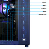 Thermaltake PC-000117-DE, Gaming-PC violeta/Transparente