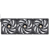 Thermaltake TOUGHFAN EX14 Pro High Static Pressure PC Cooling Fan – Swappable Edition, Ventilador negro