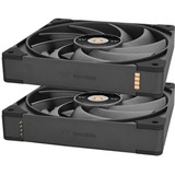 Thermaltake TOUGHFAN EX14 Pro High Static Pressure PC Cooling Fan – Swappable Edition, Ventilador negro