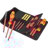 Wera Kraftform Kompakt VDE 18 Universal 2 Tool Finder, 18 piezas, Destornillador rojo/Amarillo