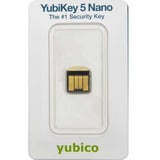 Yubico YubiKey 5 Nano, Llave de seguridad negro