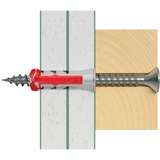 fischer Taco DUOPOWER 8x40 BigBox, Pasador gris claro/Rojo