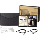 ASUS MB16ACV pantalla para PC 39,6 cm (15.6") 1920 x 1080 Pixeles Full HD LED Negro, Monitor LED negro, 39,6 cm (15.6"), 1920 x 1080 Pixeles, Full HD, LED, 5 ms, Negro