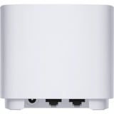 ASUS ZenWiFi XD5 (W-1-PK) Doble banda (2,4 GHz / 5 GHz) Wi-Fi 6 (802.11ax) Blanco 2 Interno, Router blanco, Blanco, Interno, Enrutador de malla, Poder, 222,9 m², Doble banda (2,4 GHz / 5 GHz)
