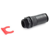 Alphacool Acoplamiento rápido ES G1/4 IG PushIn hembra, Conexión negro
