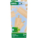 BRIO World Schienen Starter Sortiment B, Ferrocarril 