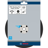Bosch 2 608 601 210 accesorio para amoladora angular Almohadilla de apoyo, Plato lijador Almohadilla de apoyo, 23 cm, Bosch, Negro, M14, 6650 RPM