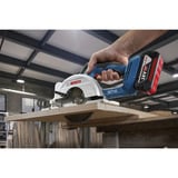 Bosch Sierra circular de mano a batería GKS 18V-51 Professional solo, 18Volt azul/Negro