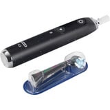 Braun Oral-B iO Series 10 Luxe Edition, Cepillo de dientes eléctrico negro, Adulto, Cepillo dental vibratorio, Cuidados diarios, Super sensitive, Cuidado de las encías, Tongue care, Intenso, Sensible,..., Negro, Negro, Alrededor