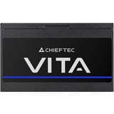 Chieftec BPX-650-S, Fuente de alimentación de PC negro