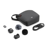 DJI Mic Mini Transmisor, Micrófono negro