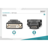 Digitus Adaptador DVI-I > HDMI negro
