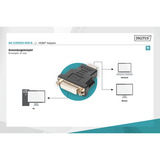 Digitus Adaptador DVI-I > HDMI negro