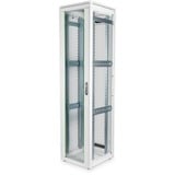 Digitus Armario de red de la serie Unique - 600 x 600 mm (an. x pr.), Armario IT gris claro, Rack o bastidor independiente, 47U, 800 kg, Gris