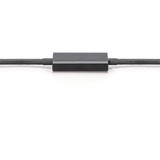 Digitus Cable de extensión USB 3.2 Gen 1 activo, conector USB-C > puerto USB-A, Cable alargador negro