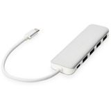 Digitus DA-70242-1, Hub USB plateado