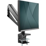 Digitus Soporte universal para monitor individual, Soporte de monitor negro (mate)