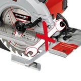 EINHELL 4331005 sierra circular portátil 19 cm Negro, Rojo 6000 RPM 1500 W rojo/Negro, Madera, Negro, Rojo, 19 cm, 6000 RPM, 6,6 cm, 4,8 cm