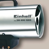 EINHELL HGG 200 Niro Vario (DE/AT), Decapador por aire caliente acero fino/Negro