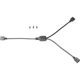 EKWB EK-Loop D-RGB 2-Way Splitter Cable, Cable Y negro
