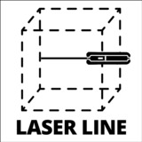 Einhell 4006825616217 nivelador láser y alineador Nivel de línea/punto 5 m, Láser de línea negro/Rojo, 5 m, 20 m, Nivel de línea/punto, Negro, Rojo, 110 mm, 200 mm