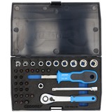 GEDORE 1822373 set de conectores y conector, Kit de herramientas 712 g, 125 mm, 40 mm