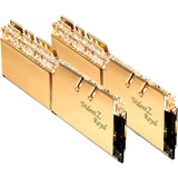 G.Skill Trident Z Royal F4-2666C19D-64GTRG módulo de memoria 64 GB 2 x 32 GB DDR4 2666 MHz, Memoria RAM dorado, 64 GB, 2 x 32 GB, DDR4, 2666 MHz, 288-pin DIMM