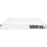 Hewlett Packard Enterprise Switch Instant On de red 8p Gigabit CL4 4p SR2.5G CL6 Gigabit PoE 2 puertos 10GBT 2p SFP+ 480 W 1960, Interruptor/Conmutador 